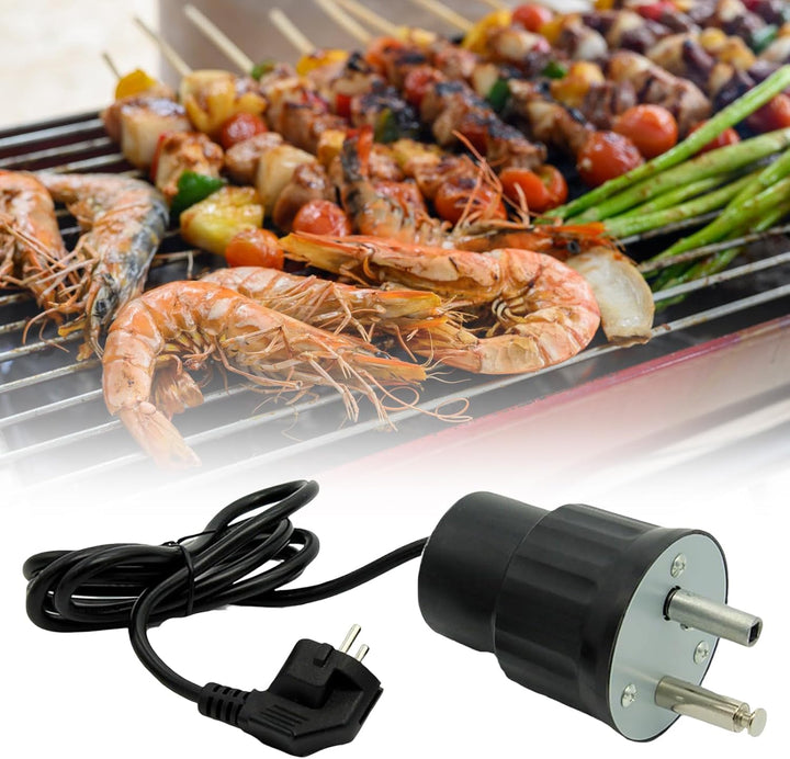 Grillmotor FD801B ABS Barbecue Rotator Motor Elektromotor Grill Rotator DC 220V-240V Outdoor BBQ Dre