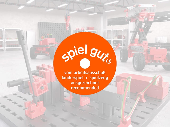 fischertechnik 536622 ADVANCED Mechanic & Static 2 – Bausatz für Kinder, Experimentierkasten mit 30