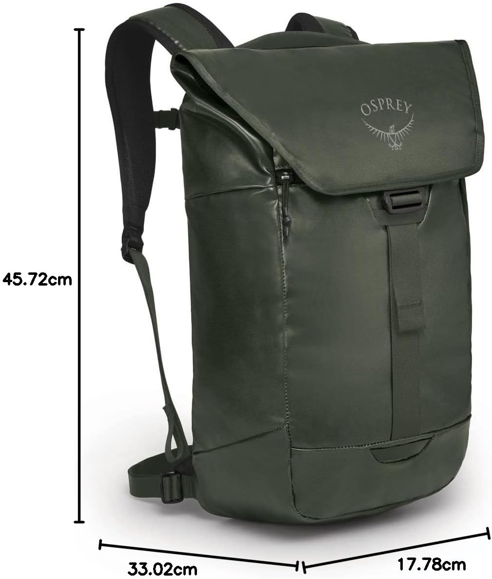 Osprey Unisex – Erwachsene Transporter Flap Lifestyle Pack Einheitsgrösse Haybale Green, Einheitsgrö