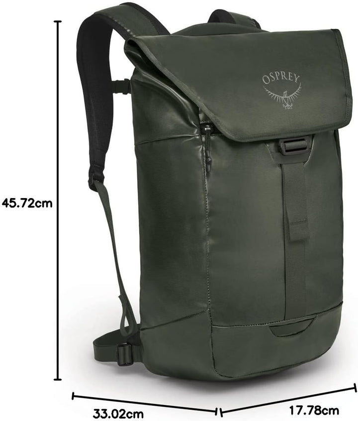 Osprey Unisex – Erwachsene Transporter Flap Lifestyle Pack Einheitsgrösse Haybale Green, Einheitsgrö