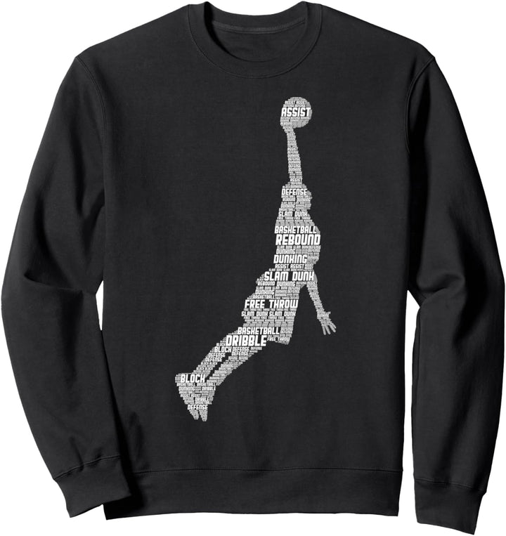 Basketball Basketballer Jungen Herren Kinder Sweatshirt