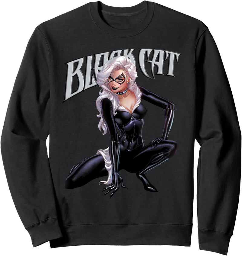 Marvel Spider-Man Black Cat Felicia Hardy Sweatshirt