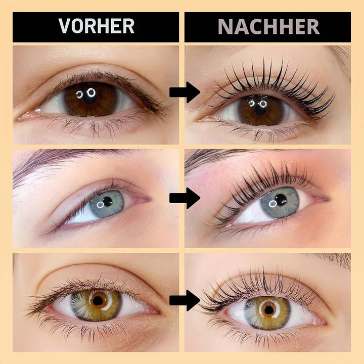Lomansa Wimpernlifting Set, Lash Lifting Set, 10 Anwendungssäckchen für Wimpernlift und Augenbrauen