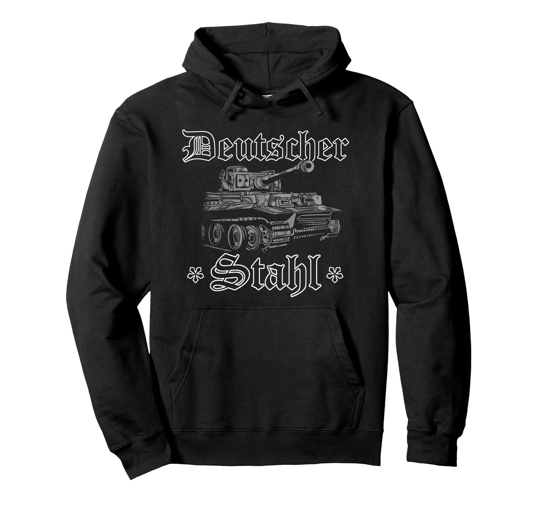 Panzer Kampfpanzer Tiger Deutscher Stahl Panzerfahrer Pullover Hoodie