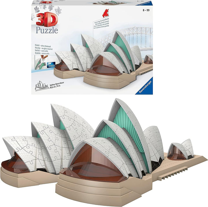 Ravensburger 3D Puzzle 11243 - Sydney Opera House - 3D Puzzle für Erwachsene und Kinder ab 8 Jahren,