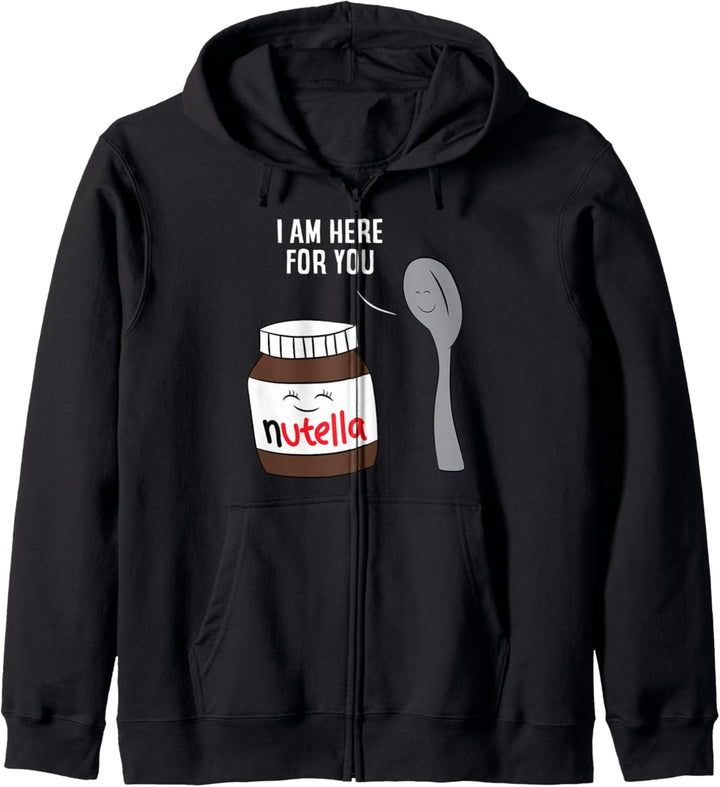 Valentine Nutella-T-Shirt Herren Couple/Partner-Geschenke Kapuzenjacke