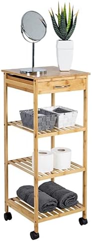 axentia Küchenwagen, ca. 37 x 89,5 x 37 cm, Holz