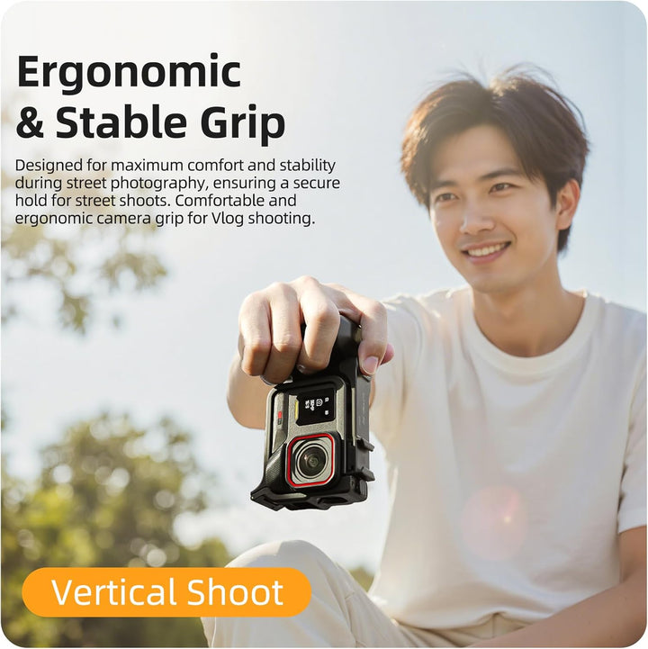 Gdraco Xplorer Grip Kit für Insta360 Ace Pro/2 Seitengriff Griff für Insta360 Ace Pro 2/Ace Pro