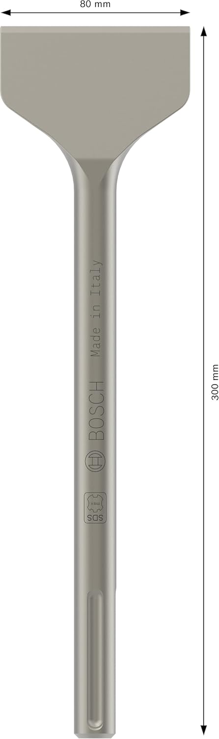 Bosch Professional 1618601019 Fliesenmeissel SDS-max , 300 X 80 mm