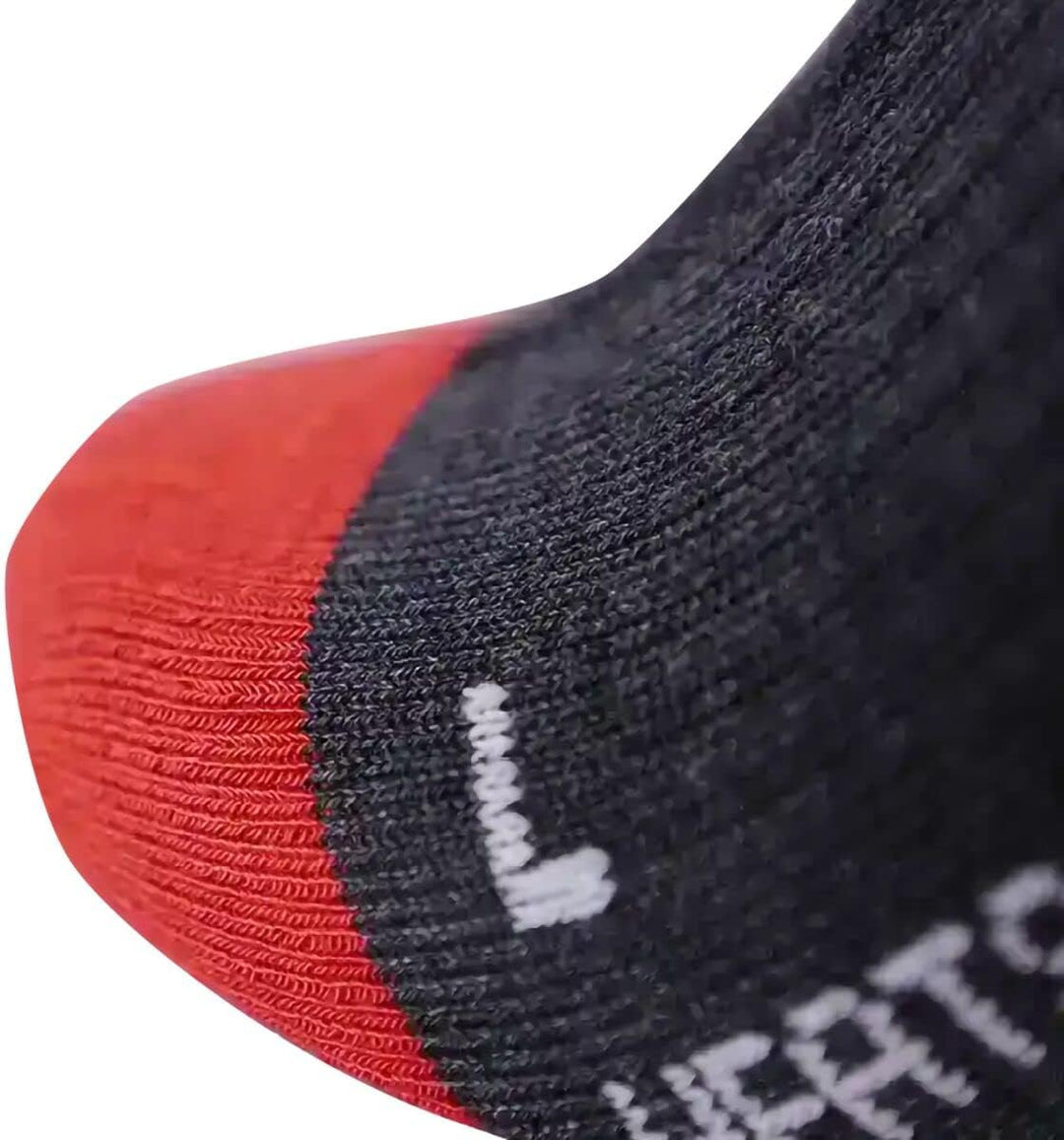 Lenz Heat 5.1 Socken 2023 Anthracite/red 42-44, 42-44