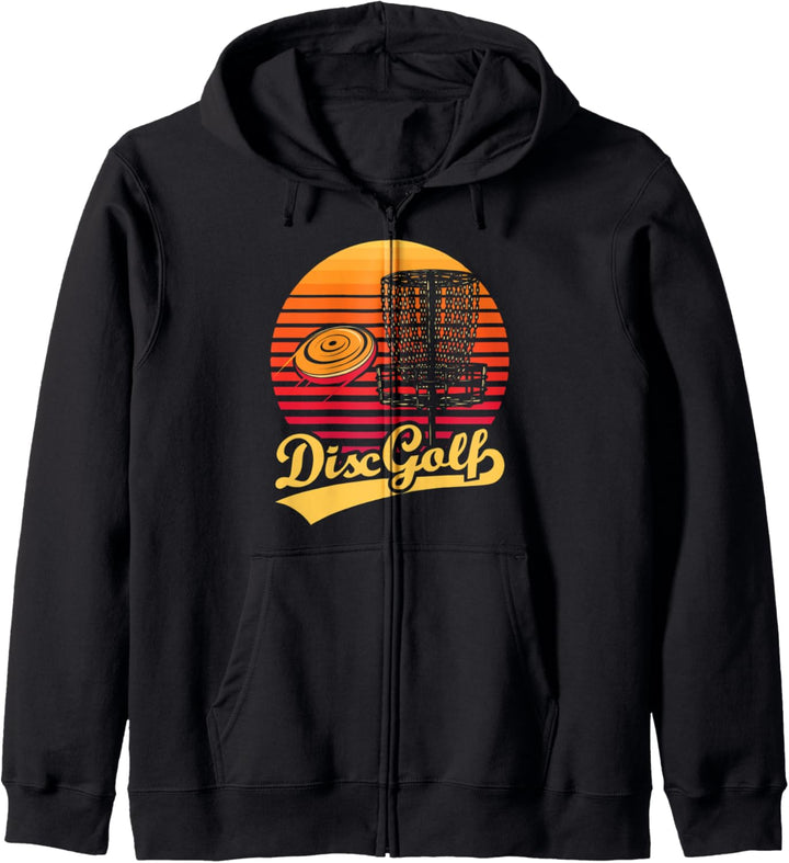 Disc Golf Retro Frolf Vintage Frisbee Golf Ultimate Frisbee Kapuzenjacke
