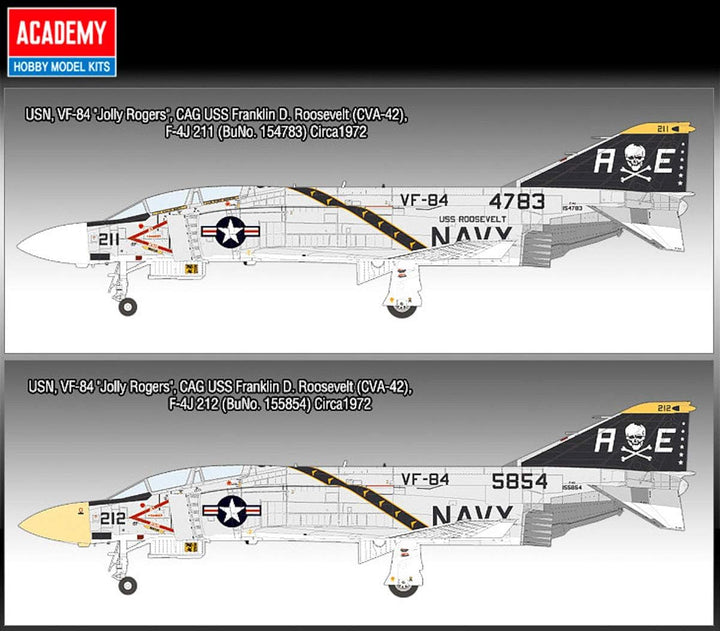 Academy AC12305 - 1/48 F-4J VF-84 Jolly Rogers Modellbausatz