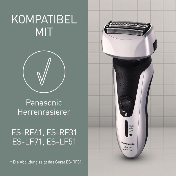 Panasonic WES9027Y1361 Combo Pack- Schermesser und Scherfolie für Rasierer ES-RF31,