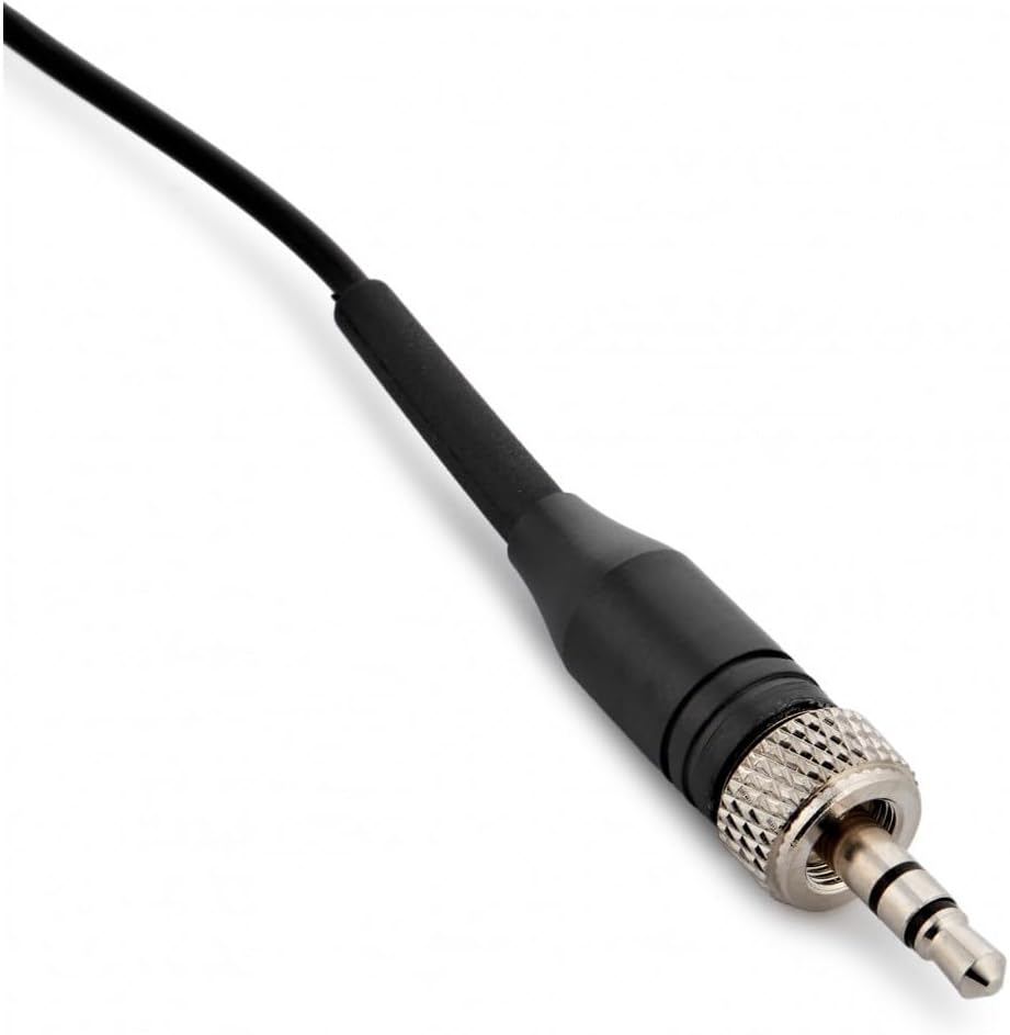SubZero Kopfbügelmikrofon, kompatibel mit Sennheiser-Funksystemen, Schwarz