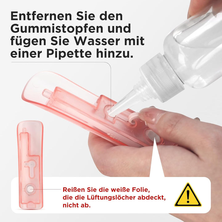 Pro Dampf Glättbürste, PARWIN PRO BEAUTY 3-in-1 Dampf Haarglätter Bürste, LED-Anzeigeleuchte, Ionent