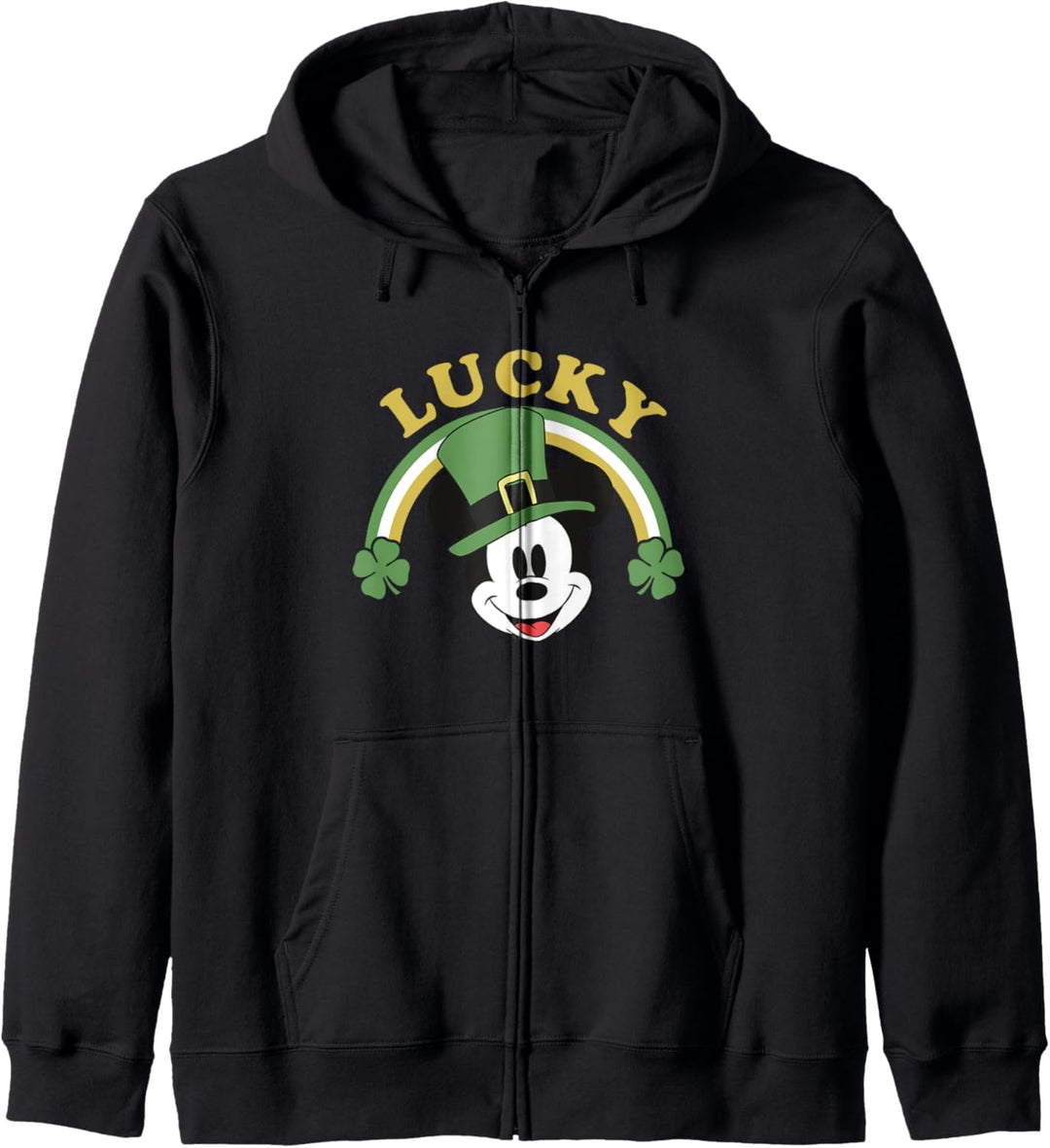 Disney Mickey And Friends St. Patrick's Tag Lucky Mickey Kapuzenjacke