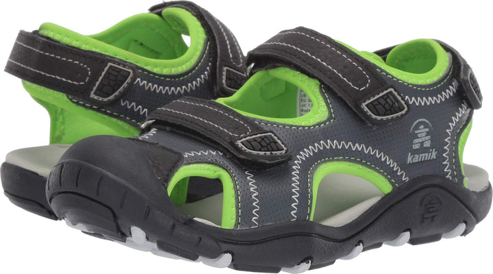 Kamik Mädchen Seaturtle2 Geschlossene Sandalen 29 EU Grau Charcoal Cha, 29 EU Grau Charcoal Cha