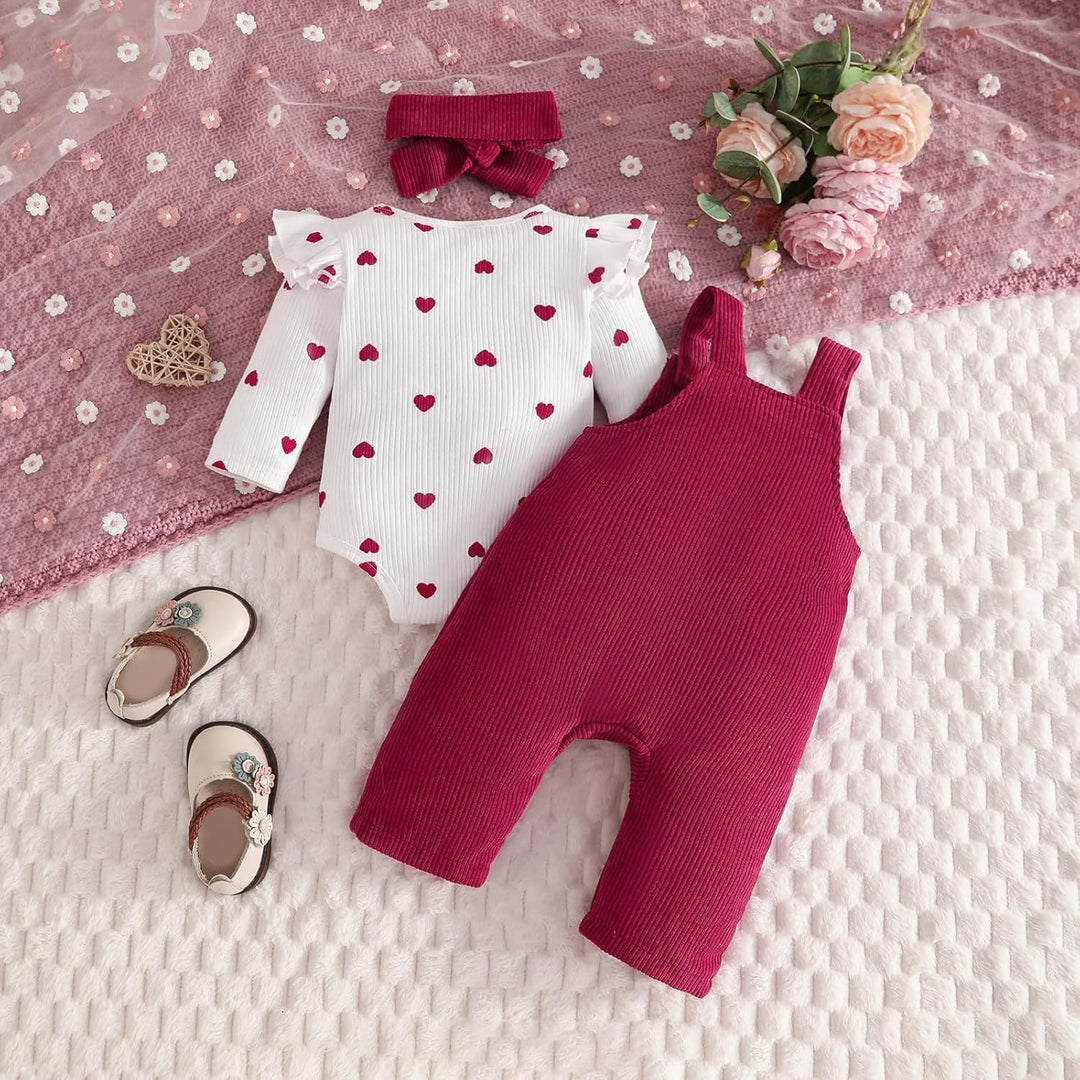 Baby Mädchen Kleidung Floral Tops Body Bär Latzhose Einstellbare Overalls Outfits Set 6-12 Monate We