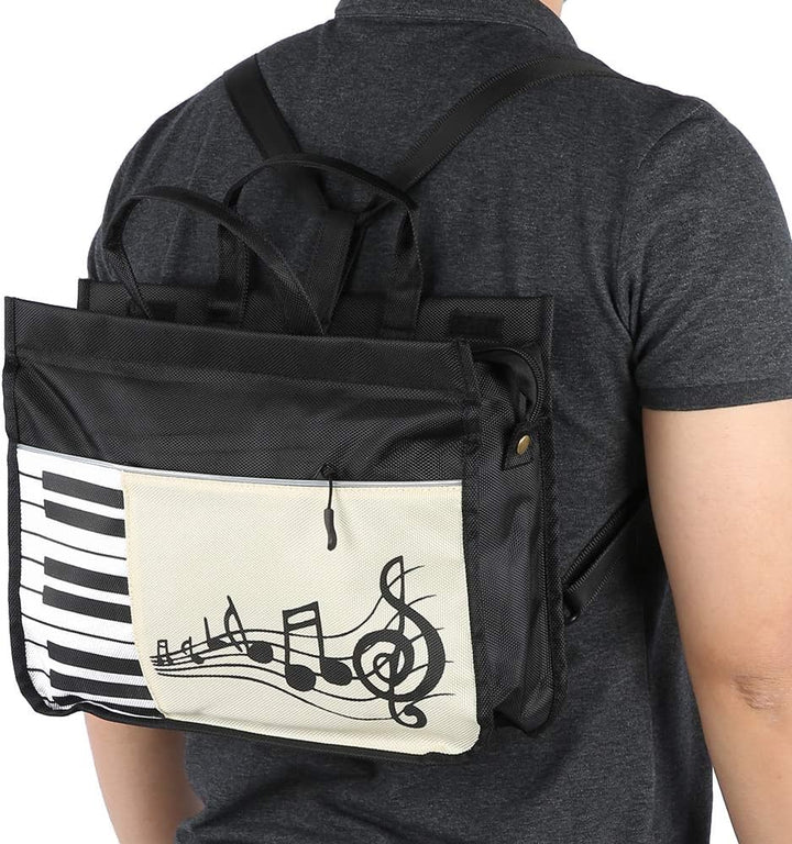 Noten-Tasche, Studentenrucksack Handtasche im japanischen Stil Oxford Waterproof Wear-Resistant Doub