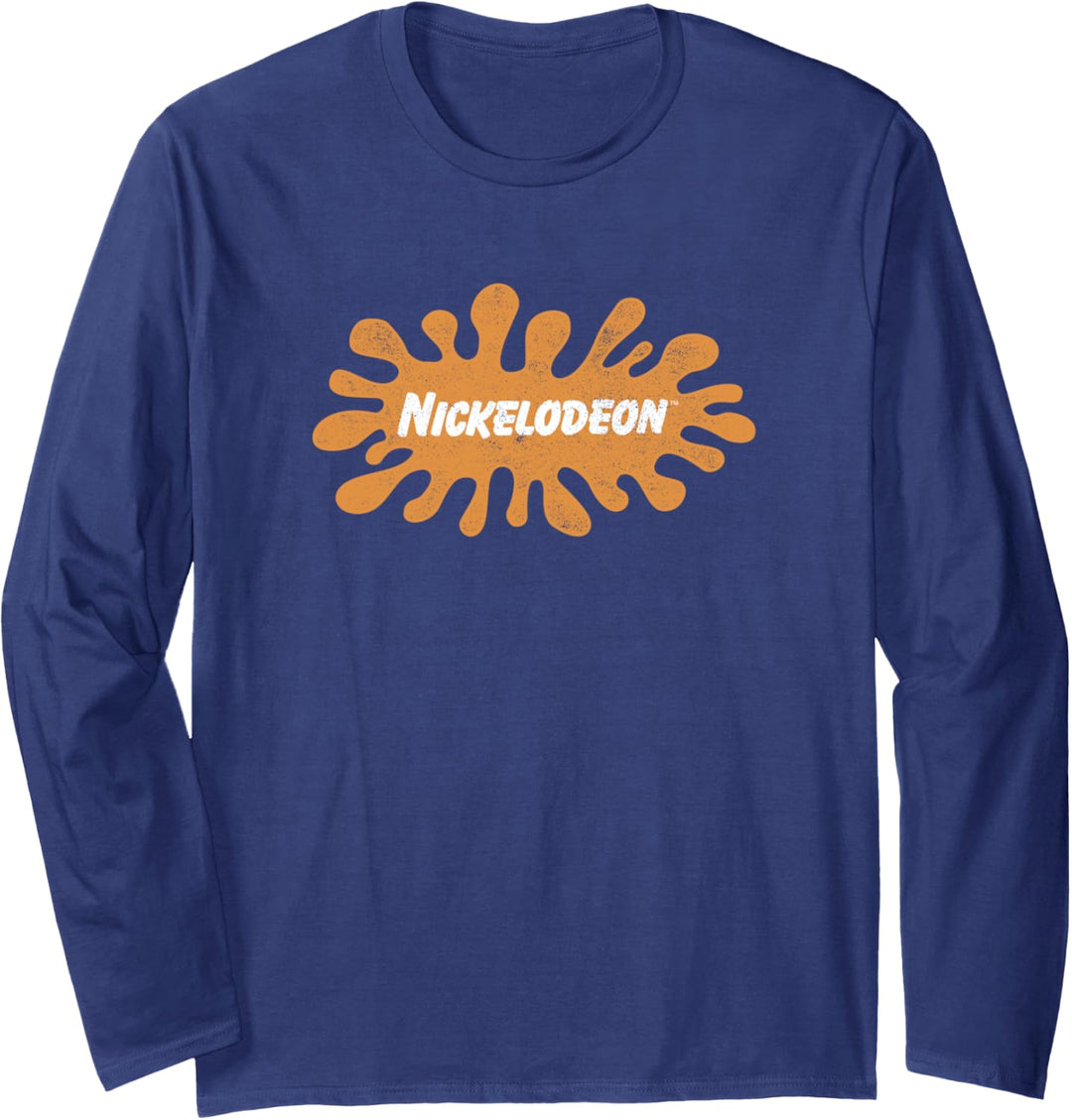 Nickelodeon Vintage 90's Splat Logo Langarmshirt