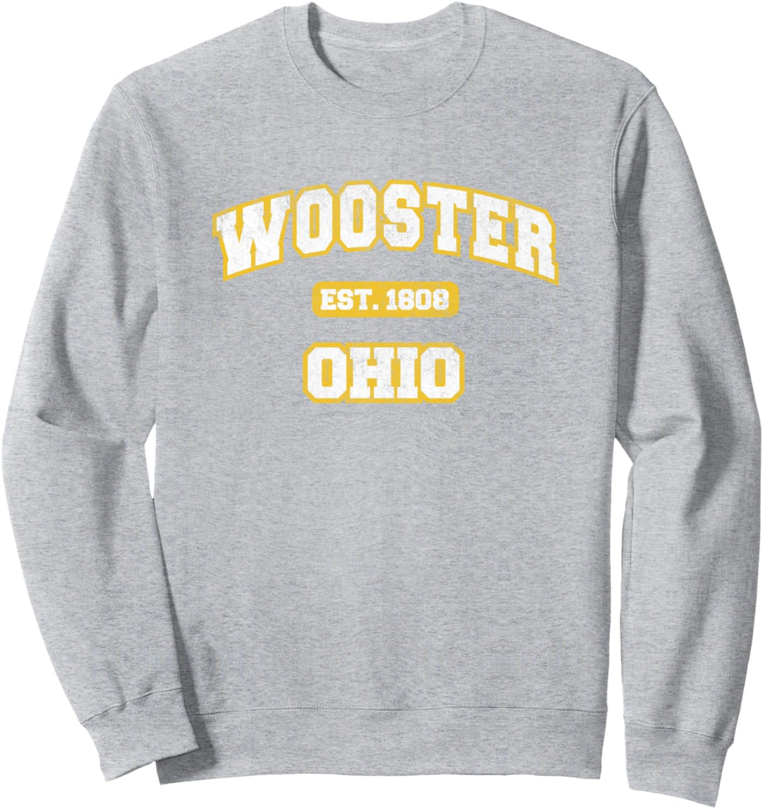 Wooster Ohio College-Stil Sweatshirt