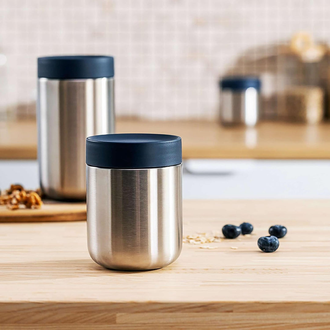 Berghoff Home Thermobehälter für Essen – 0,5L – Edelstahl Warmhaltebehälter – Thermobecher für Geträ