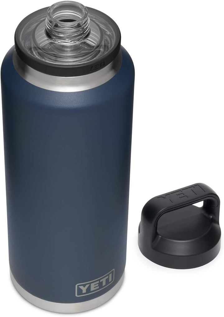 YETI Rambler Flasche Mit Chug-verschluss, Navy, 46oz (1.4L), Marineblau
