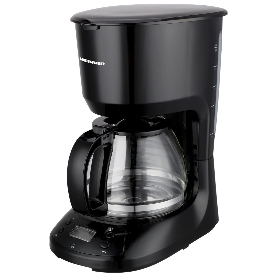 HCM-D750GCBK Digital Coffee Maker with LCD Display, Anti-Drip Function, Black Chatt & 3-Year Warrant