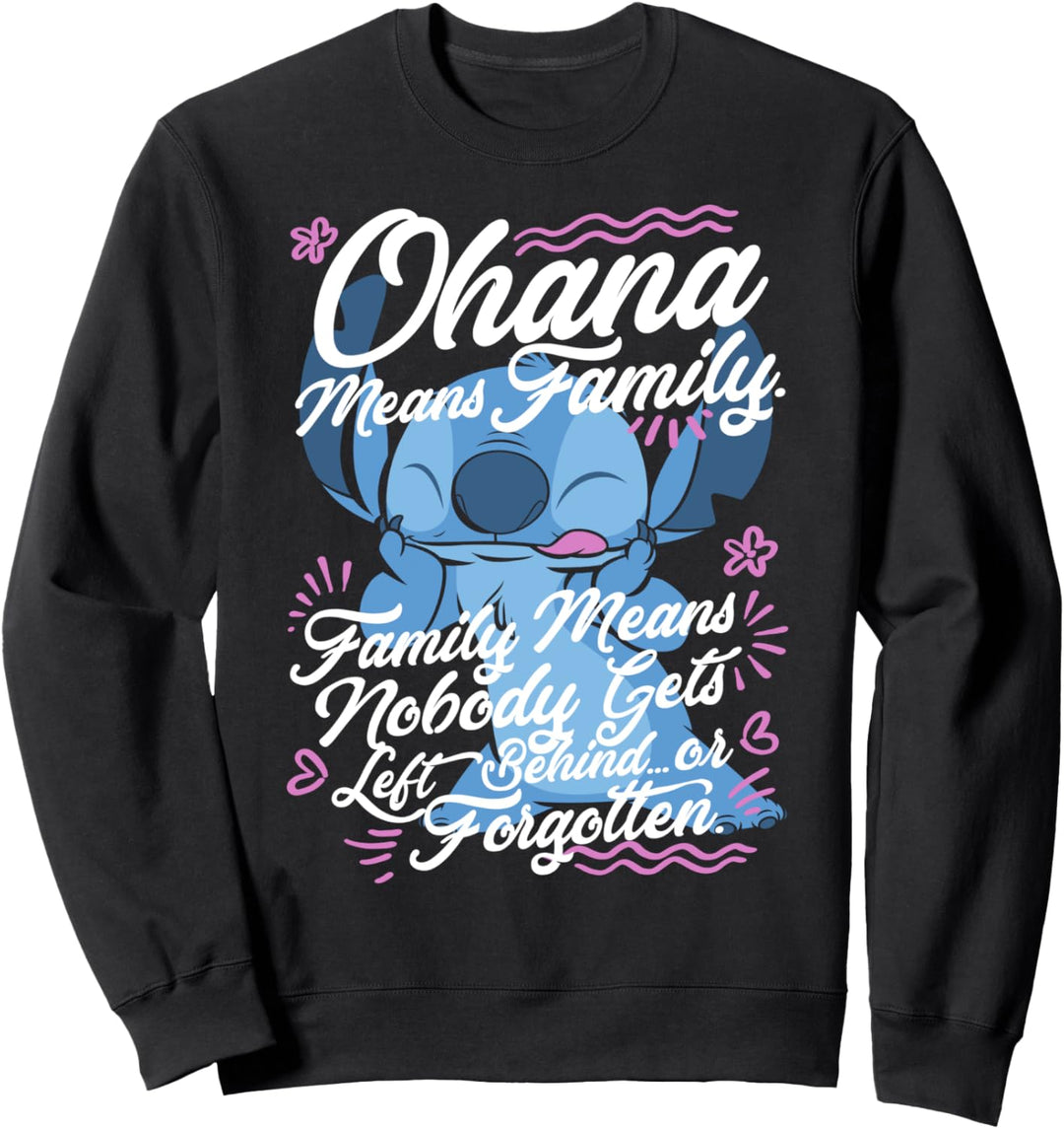Disney Lilo & Stitch 626 Stitch Day Ohana Means Family Sweatshirt