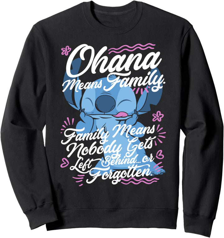 Disney Lilo & Stitch 626 Stitch Day Ohana Means Family Sweatshirt