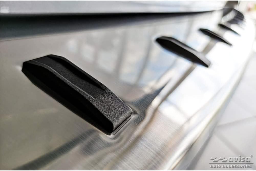 Avisa Edelstahl Heckstossstangenschutz kompatibel mit Volkswagen Multivan T7 2021- 'Strong Edition'