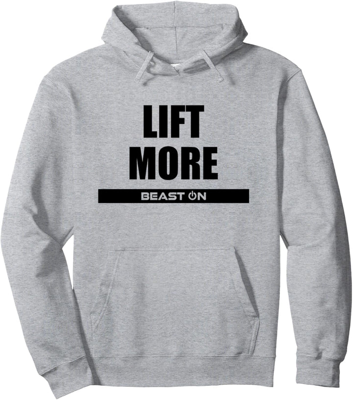Lift More Fitness Body Workout Gym Bodybuilding Motivation Pullover Hoodie