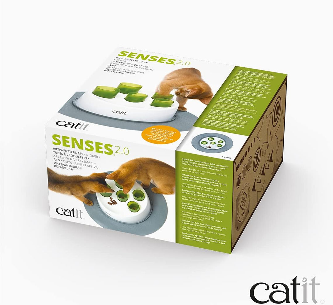Catit Senses 2.0 Bagger, 1 Stück 1 weiss, grün, 1 weiss, grün