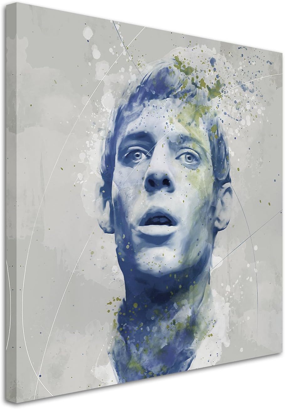 Frankenstein Penny Dreadful Aqua 60x60cm - Splash Art Paul Sinus Wandbild auf Leinwand - Malerei, Ku
