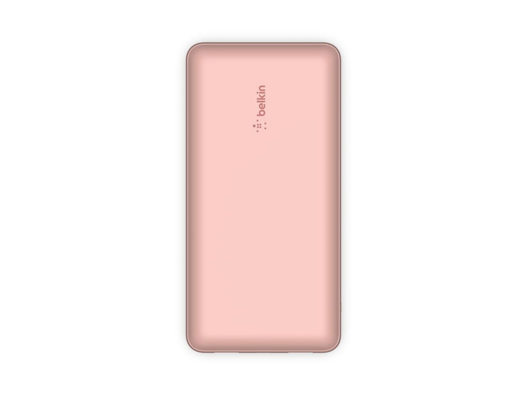 Belkin tragbares USB-C-Ladegerät, 20.000 mAh, 20K Powerbank mit USB-C-Ein-/Ausgang und 2 USB-A-Ansch