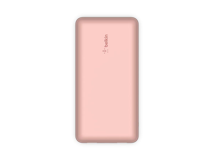 Belkin tragbares USB-C-Ladegerät, 20.000 mAh, 20K Powerbank mit USB-C-Ein-/Ausgang und 2 USB-A-Ansch