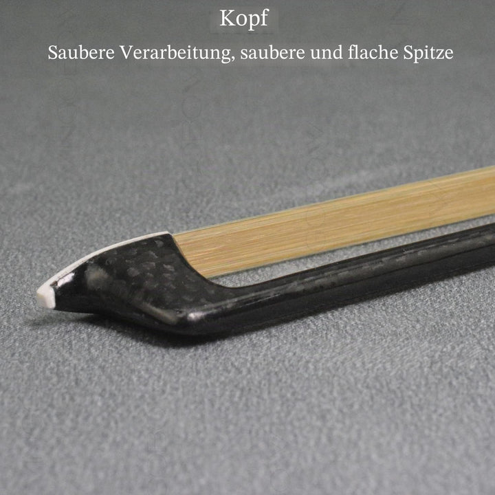 VINGOBOW 4/4 Grösse New Textured Carbonfiber Geigenbogen Beliebtes Modell Gut ausgewähltes Rosshaar