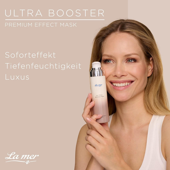 La mer Ultra Booster Premium Effect Mask - Cremige Gesichtsmaske für intensive Feuchtigkeit - Schütz