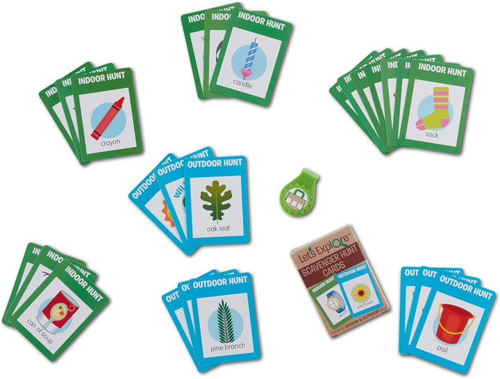 Melissa & Doug Let's Explore 40819 Schnitzeljagd-Set, für drinnen und draussen, für Jungen oder Mädc