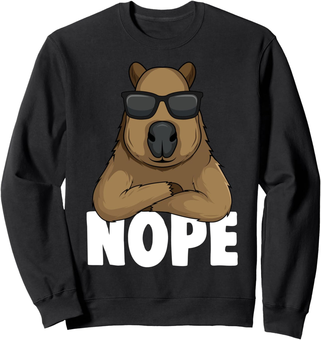 Capybara Kinder Jungen Mädchen Damen Sweatshirt