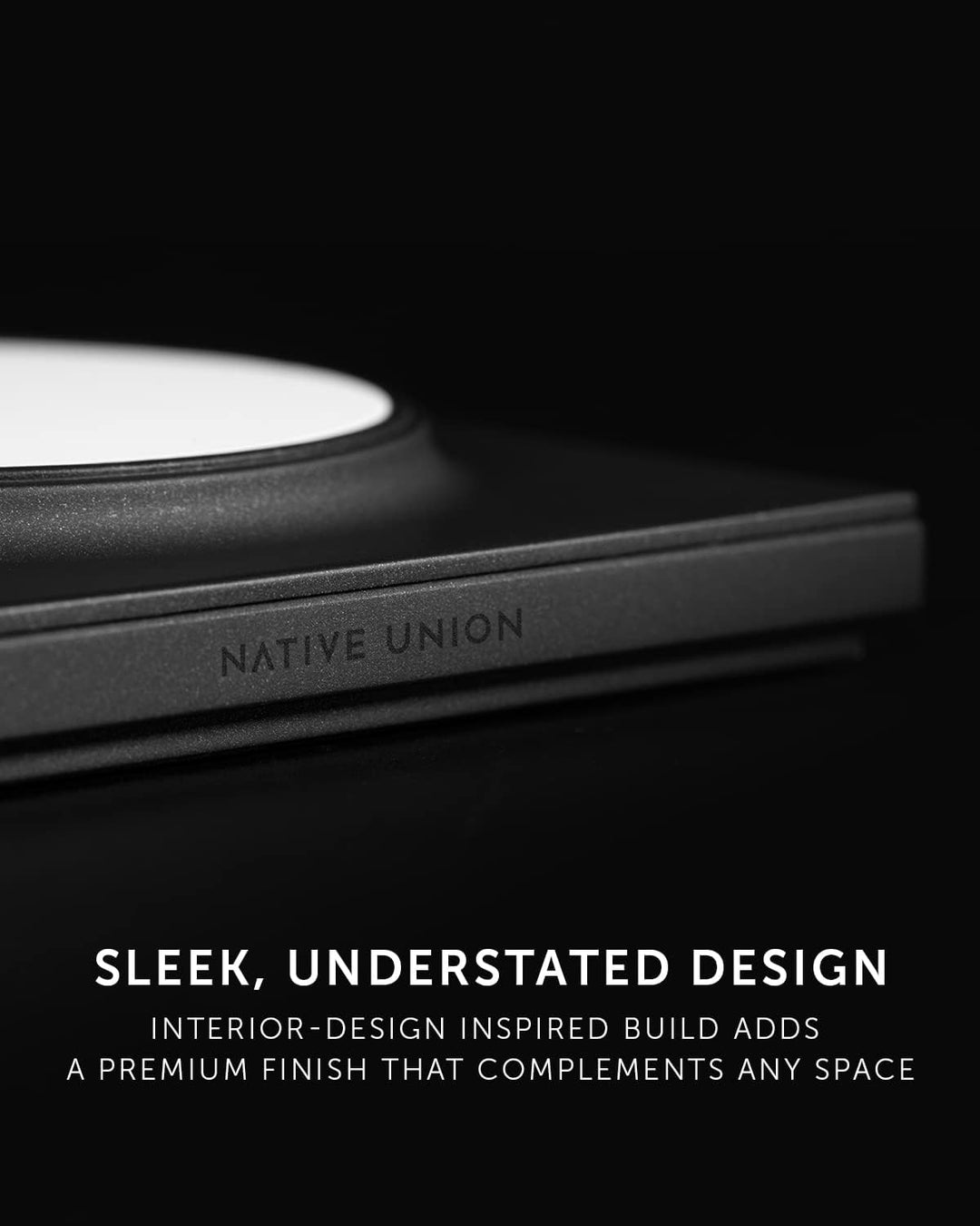 Native Union Drop Magnetisches Kabelloses Ladegerät–MagSafe-Kompatibel für iPhone 14/14 Plus / 14 Pr