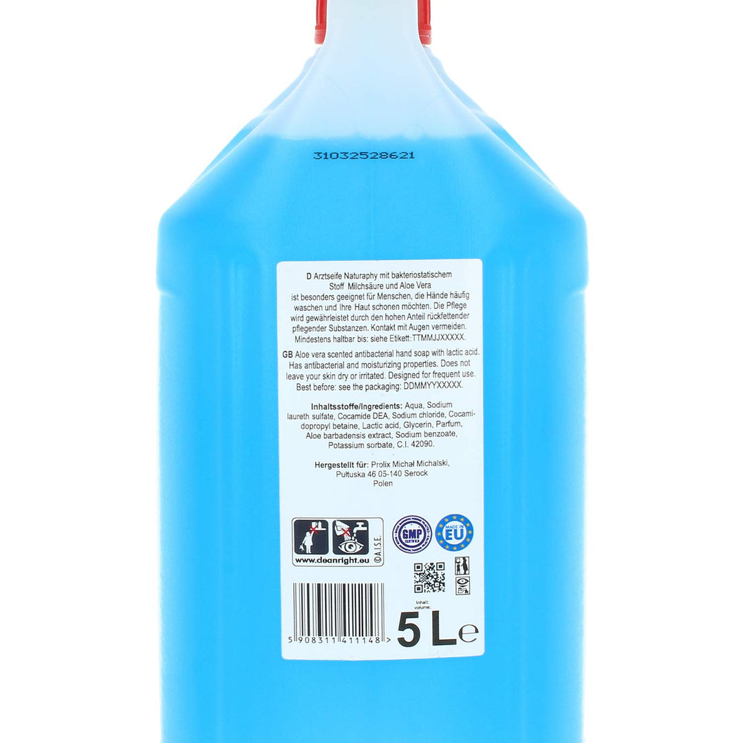 5 Liter Hygiene Handseife im Kanister - Hautschonende Seife für die Hände - Hand-Waschlotion