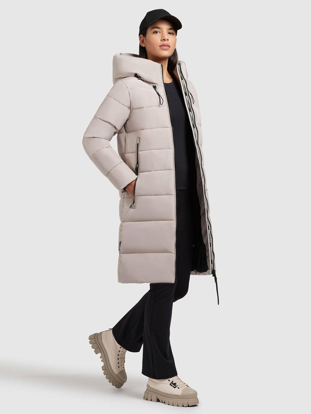 khujo - Damen - Wintermantel - Jilias 4 XS Dus-Bei, XS Dus-Bei
