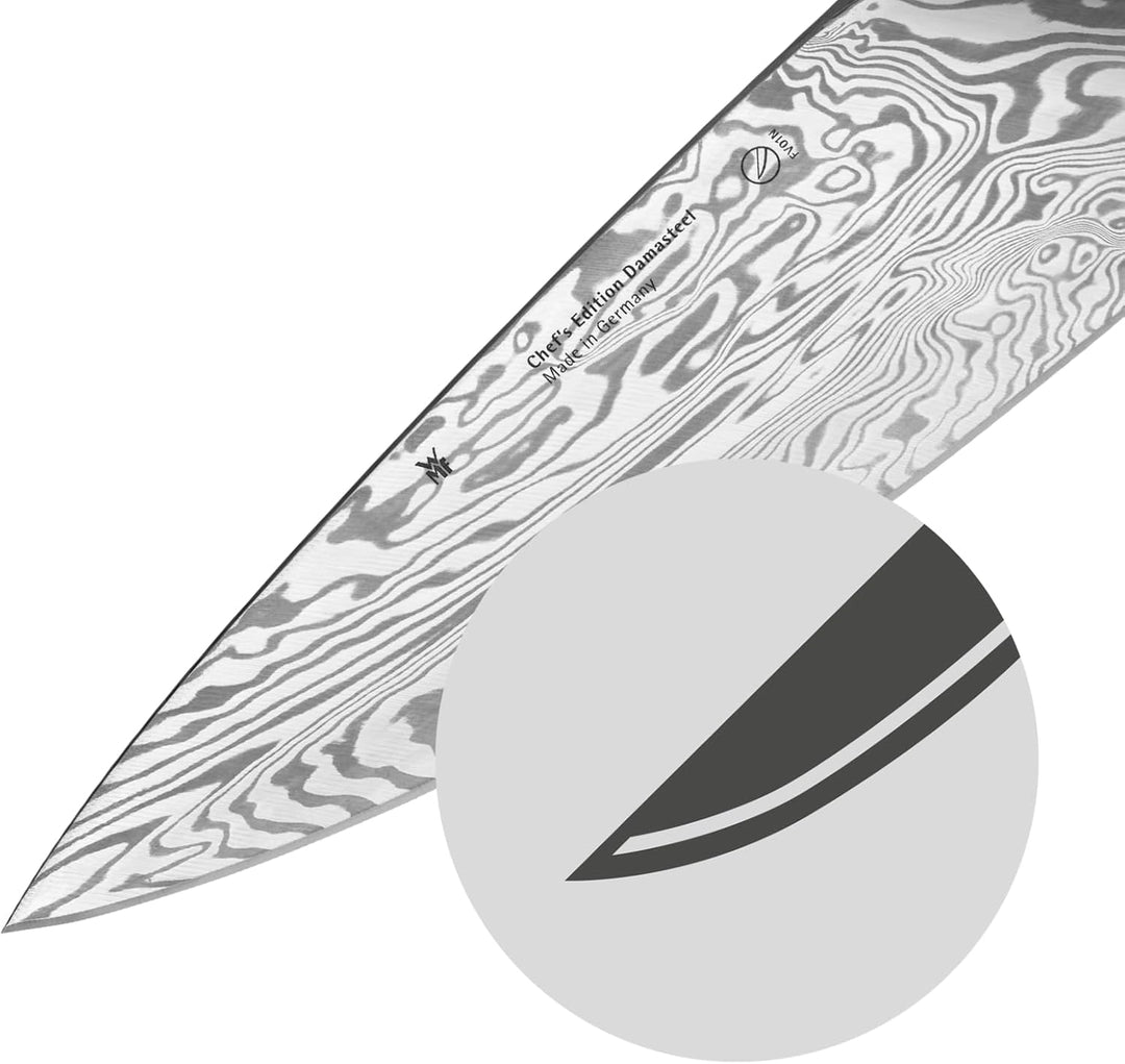 WMF Chef´s Edition Damasteel Allzweckmesser 20 cm, Made in Germany, Messer geschmiedet, Performance