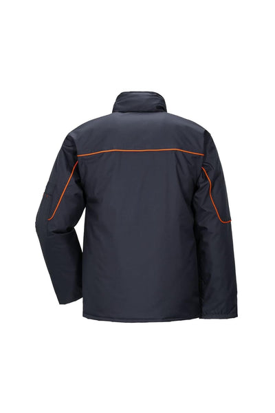 Planam Outdoor Winter Herren Piper Jacke marine orange Modell 3536 Grösse XS marine/orange XS, marin