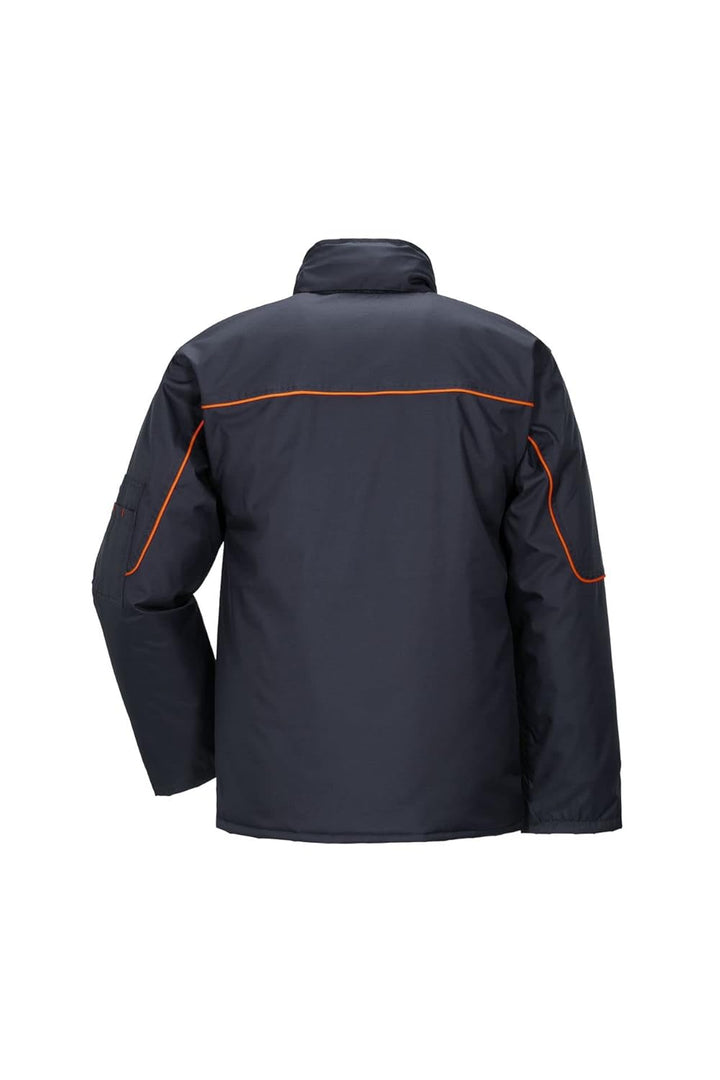 Planam Outdoor Winter Herren Piper Jacke marine orange Modell 3536 Grösse M marine/orange M, marine/