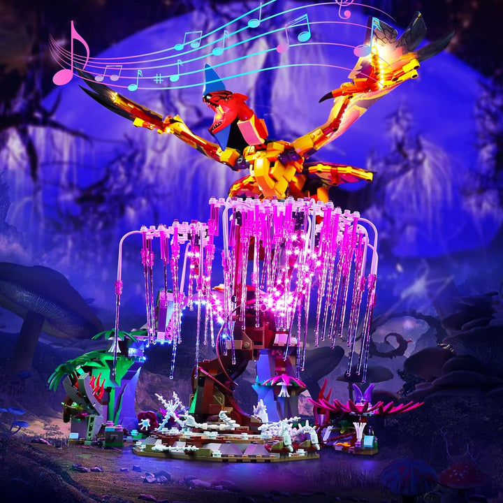 Music Version Led Licht Set für Lego Avatar Toruk Makto und der Baum der Seelen, Dekorationsbeleucht