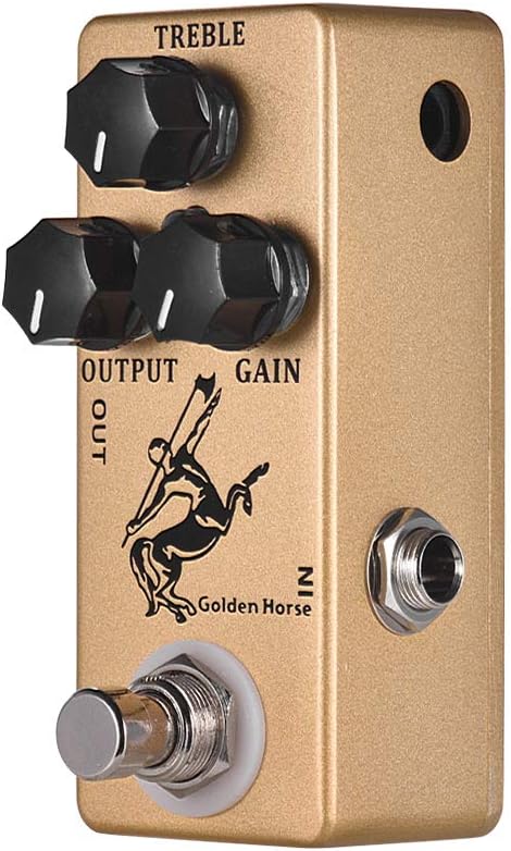 Mosky GOLDEN HORSE - Overdrive-Pedal basierend auf Klon Centaur, Gold