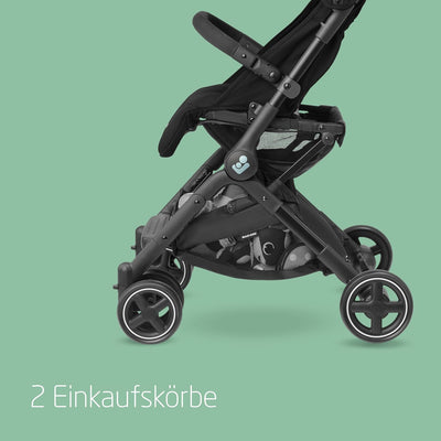 Maxi-Cosi Lara2 Baby Kinderwagen, 0–4 Jahre, 0–22 kg, federleichter, kompakter Buggy, 3 Liegepositio