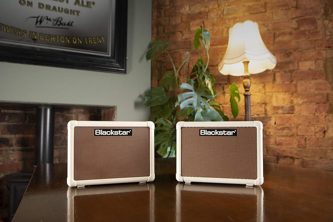 Blackstar Fly Acoustic Package Tragbarer batteriebetriebener Mini-Gitarrenverstärker mit 6 Watt, Ech